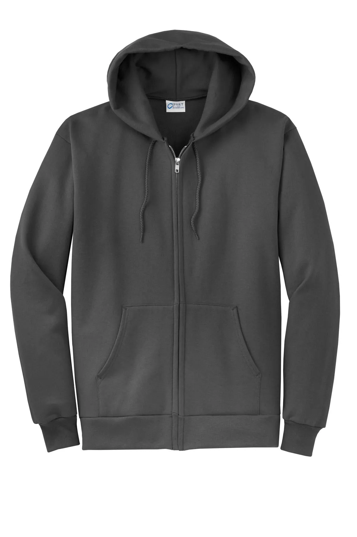 Port & Company - Men's Core Fleece Full-Zip Hooded Sweatshirt 2 of 2