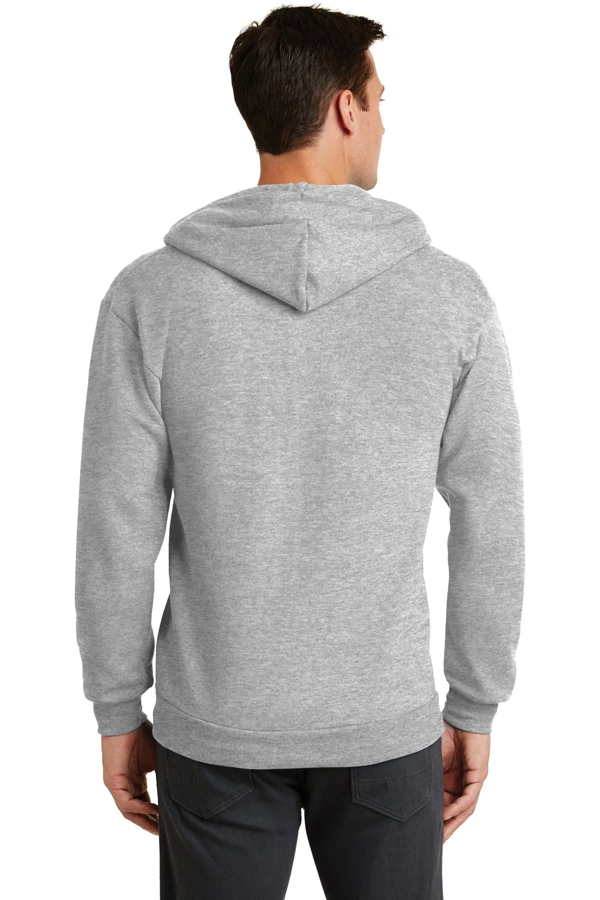 Port & Company - Men's Core Fleece Full-Zip Hooded Sweatshirt 2 of 2