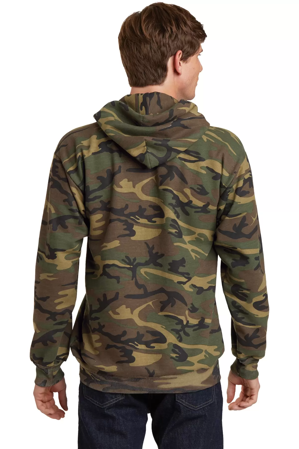 Port & Company PC78HC Core Fleece Camo Pullover Hooded Sweatshirt SKU: PC78HC