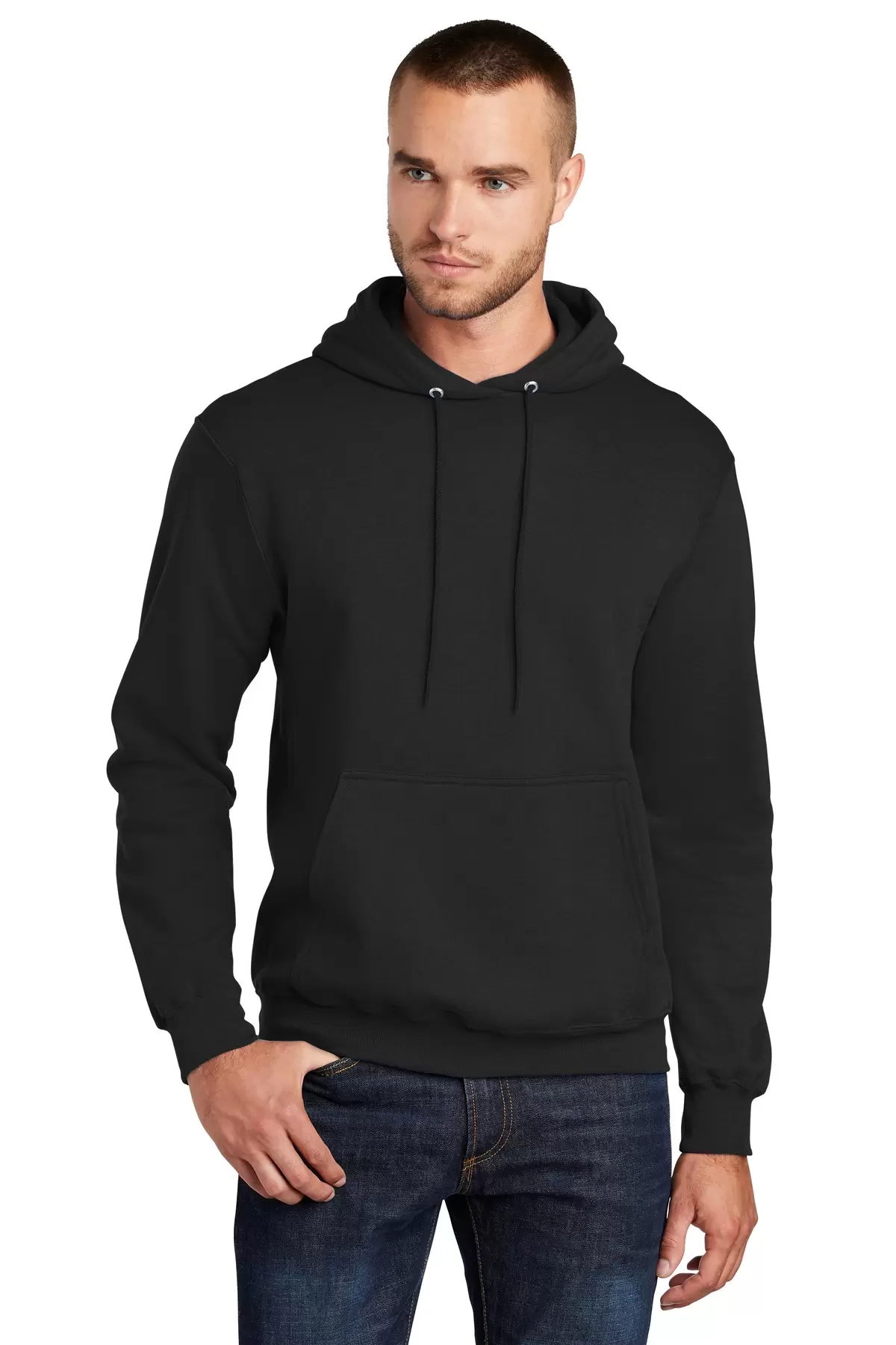 Port & Company PC78HT     Tall Core Fleece Pullover Hooded Sweatshirt SKU: PC78HT