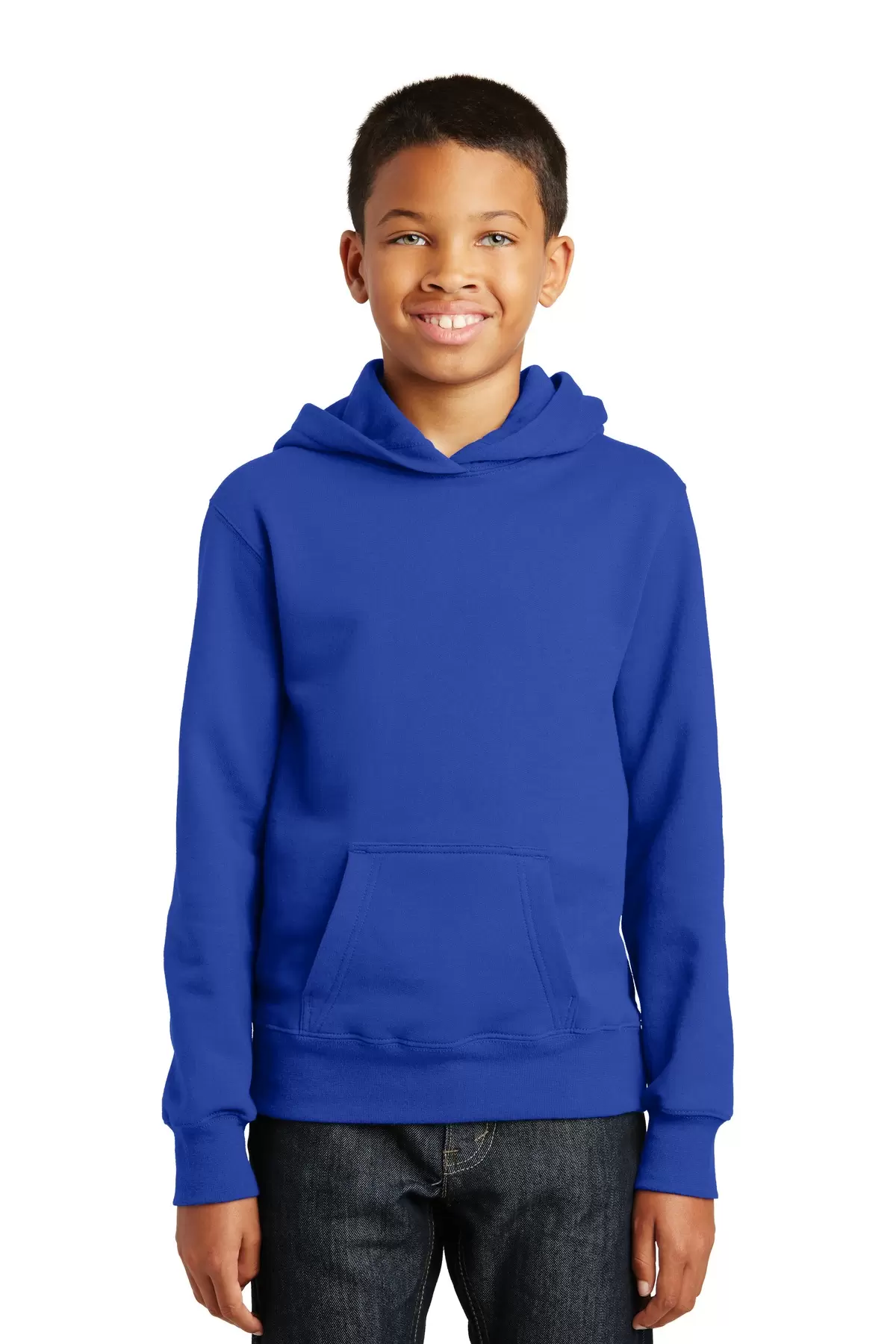 Port & Company PC850YH Youth Fan Favorite Fleece Pullover Hooded Sweatshirt SKU: PC850YH