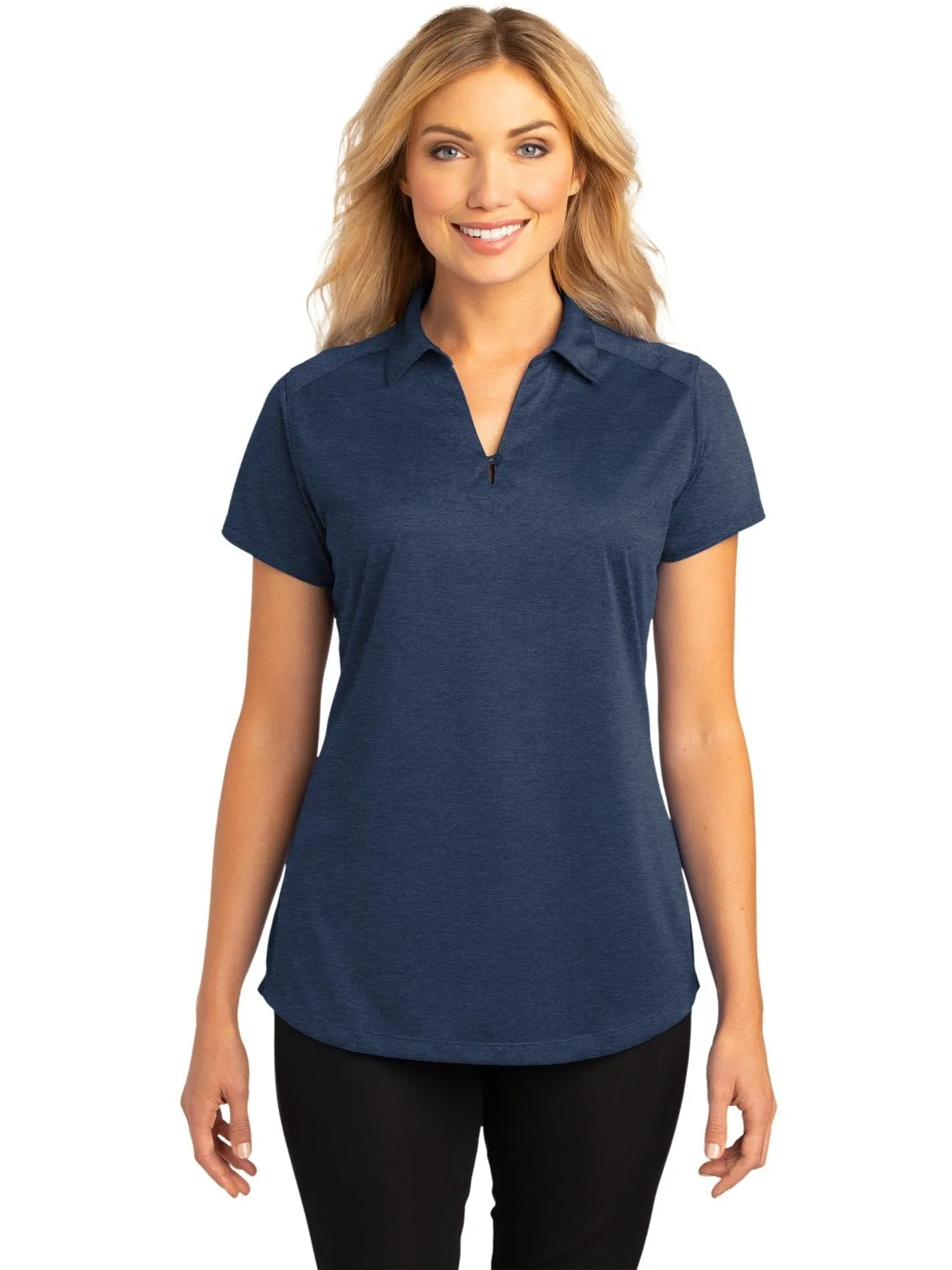 Port AuthorityLadies Digi Heather Performance Polo