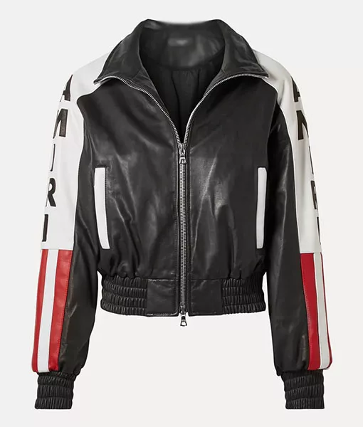 Power Book II Ghost Season 1 Episode 3 Amiri Flag Leather Jacket