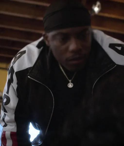 Power Book II Ghost Season 1 Episode 3 Amiri Flag Leather Jacket