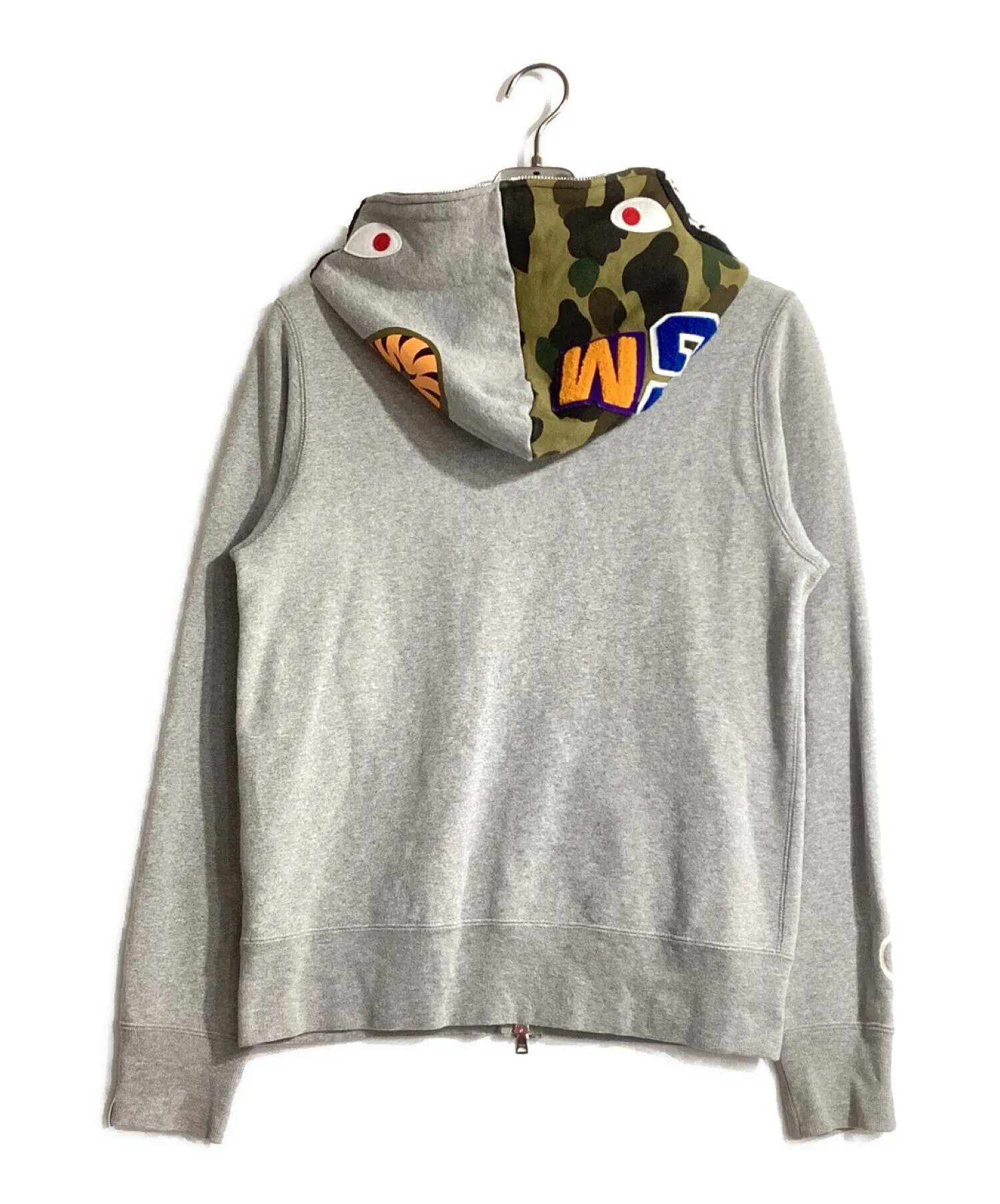 [Pre-owned] A BATHING APE 1st Camo Shark Full Zip Hoodie 001zpa201056x