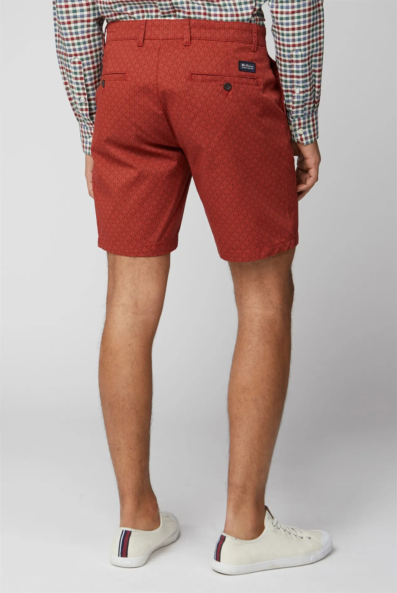 Printed Chino Short