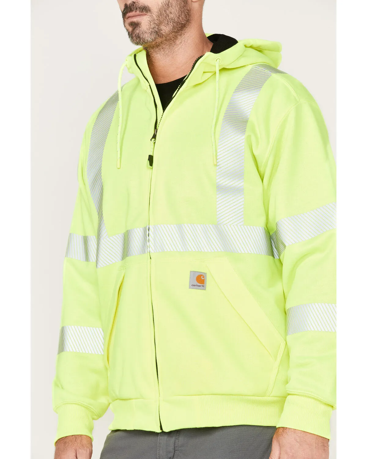 Product Name:  Carhartt Men's Hi-Vis Loose Fit Thermal Full-Zip Hooded Work Jacket