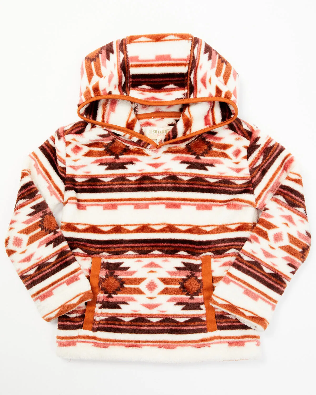 Product Name:  Shyanne Toddler Girls' Bailey Po Southwestern Print Polar Fleece Hoodie