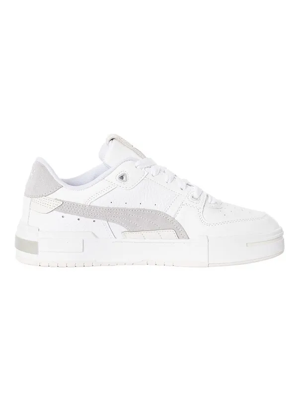 Puma CA Pro Glitch Leather Trainers - White/Harbor Mist