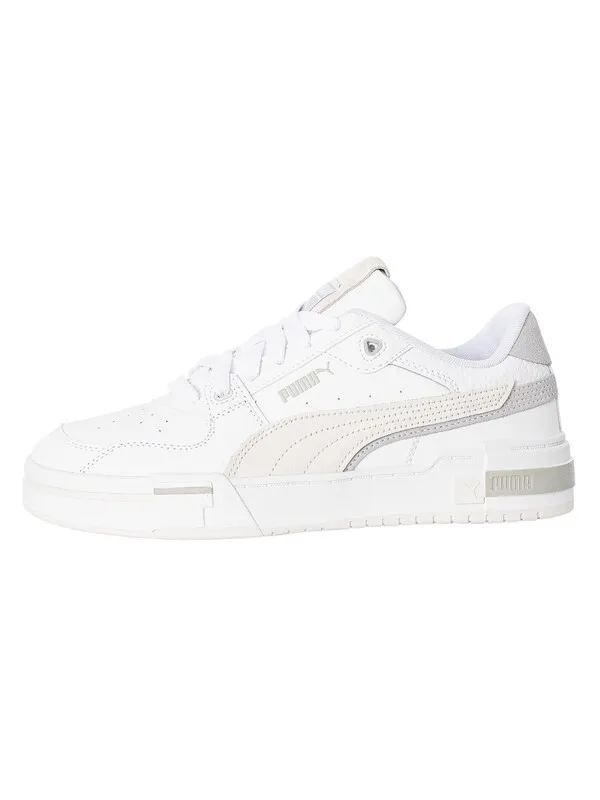 Puma CA Pro Glitch Leather Trainers - White/Harbor Mist