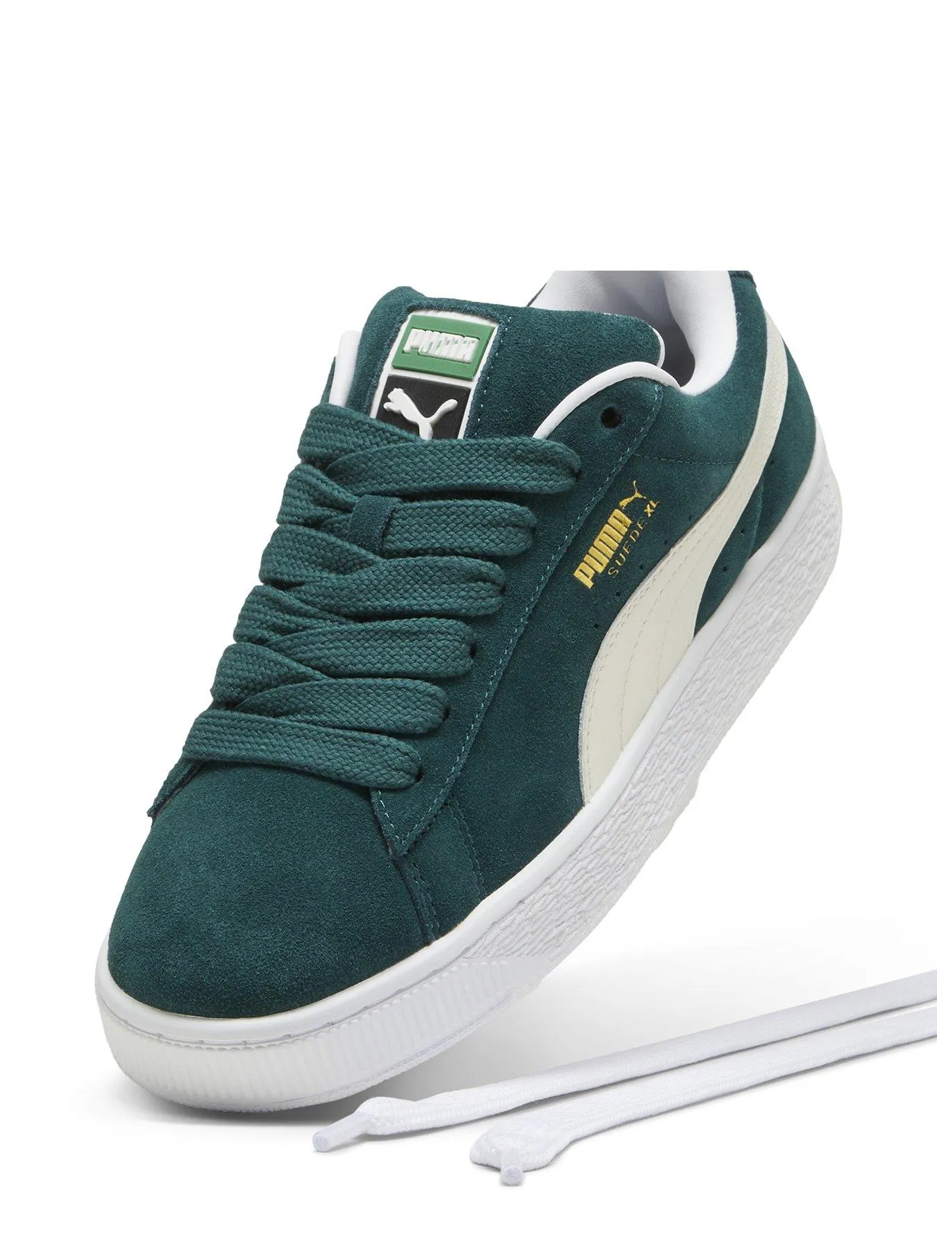 Puma Men's Suede Xl Trainers - Dark Green