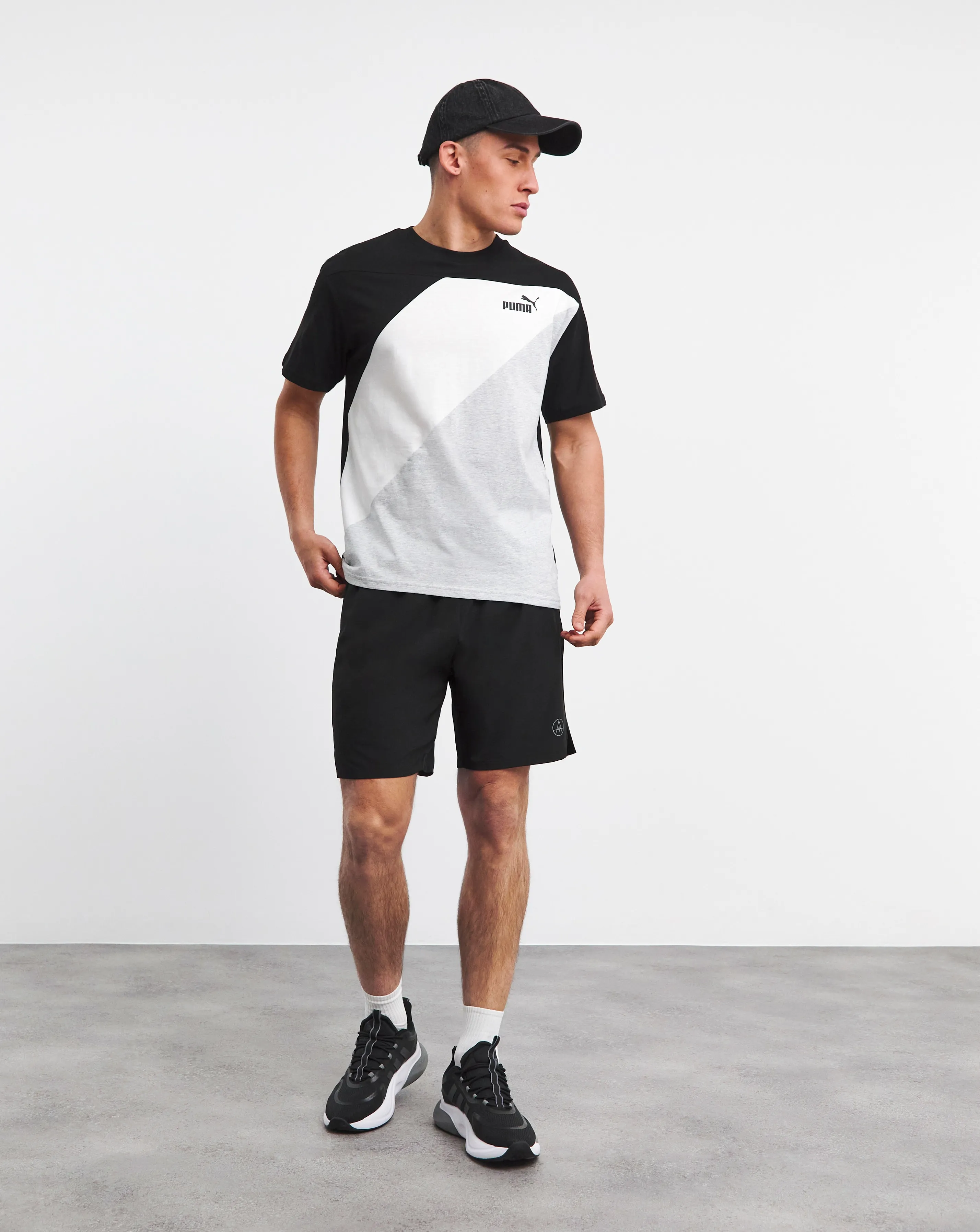 PUMA POWER Colourblock T-Shirt