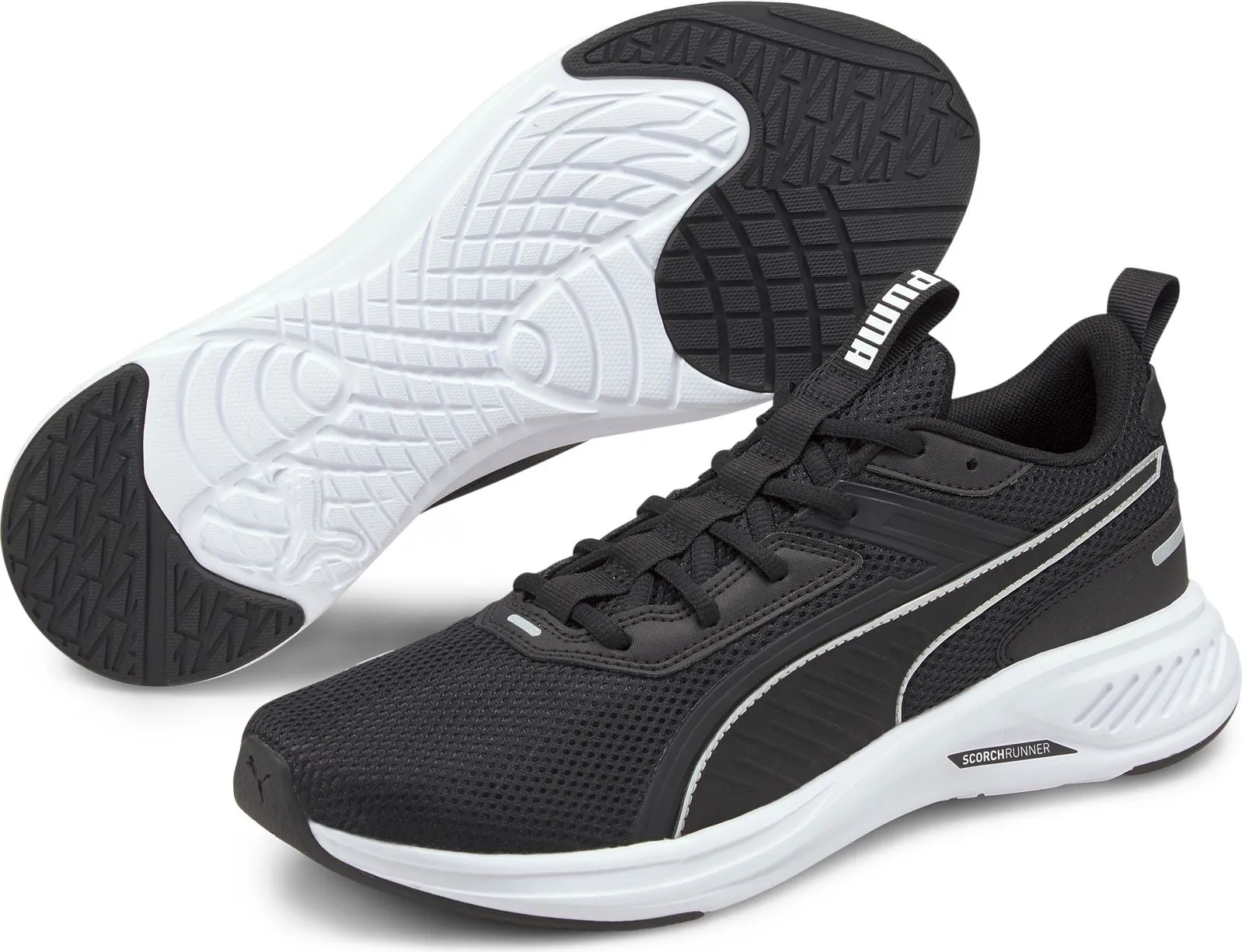 Puma Scorch Runner Black White