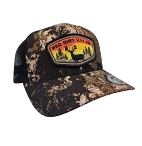 Red Dirt Hat Co Deer Camo Cap