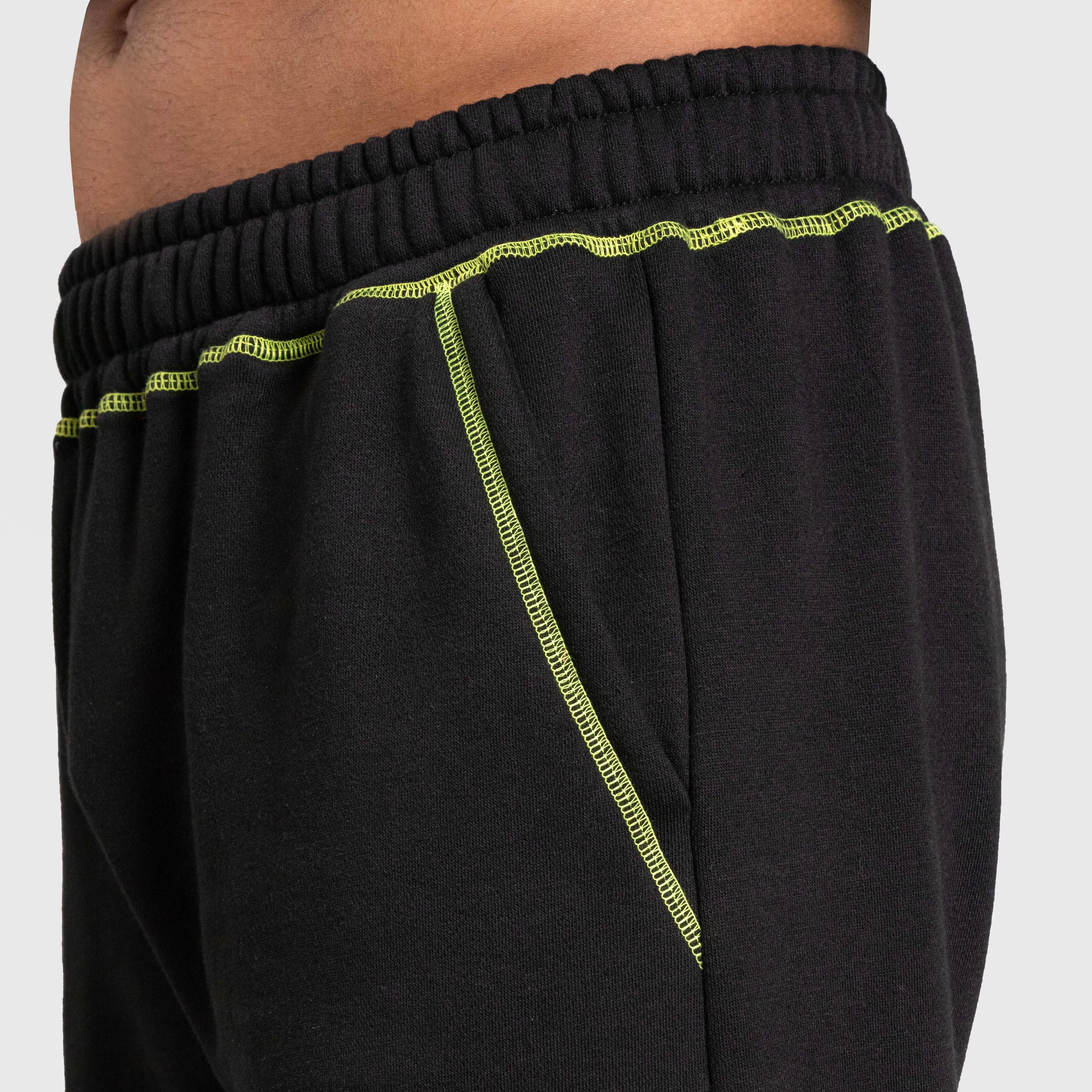 Rew Joggers (Black-Green)