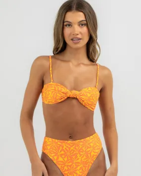 Rhythm Allegra Knot Bandeau Bikini Top