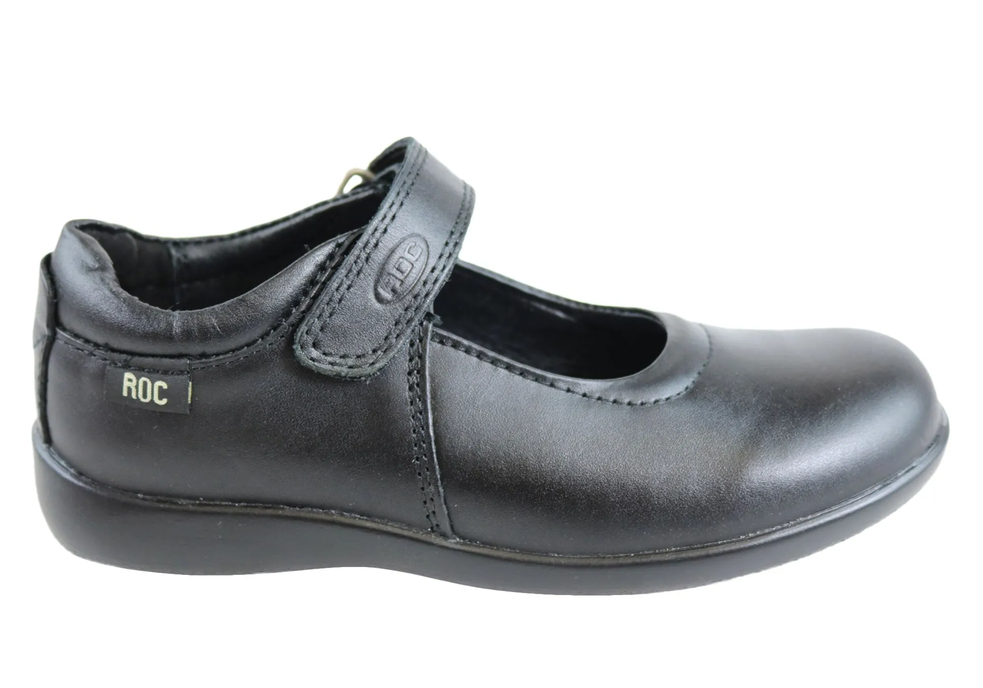 Roc Juliette Junior Girls Comfortable Leather Mary Jane School Shoes