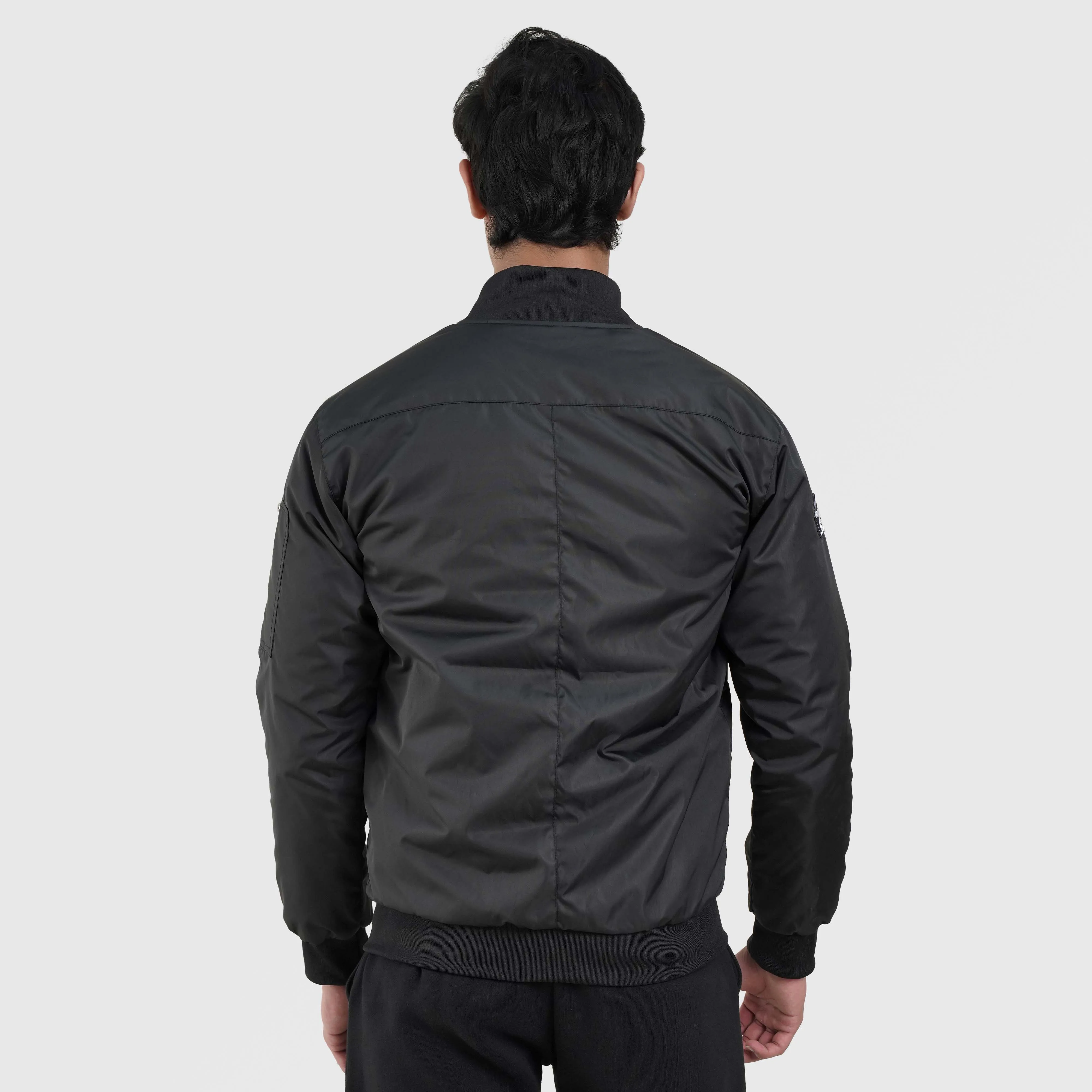 Rock Bomber Jacket (Black)