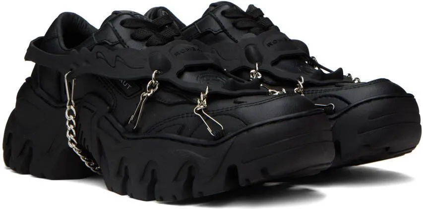 Rombaut Black Boccaccio II Harness Sneakers