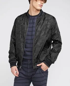 Rutgers Jacquard Bomber (Black)