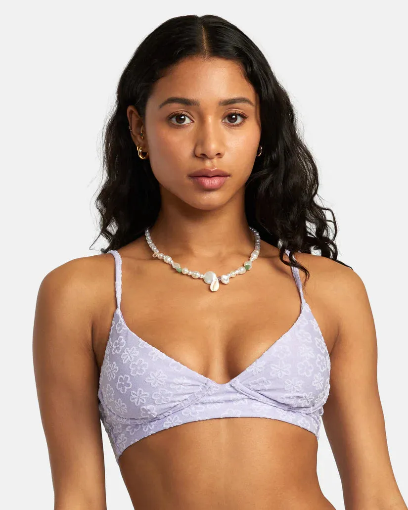 RVCA Delia High Triangle Bikini Top