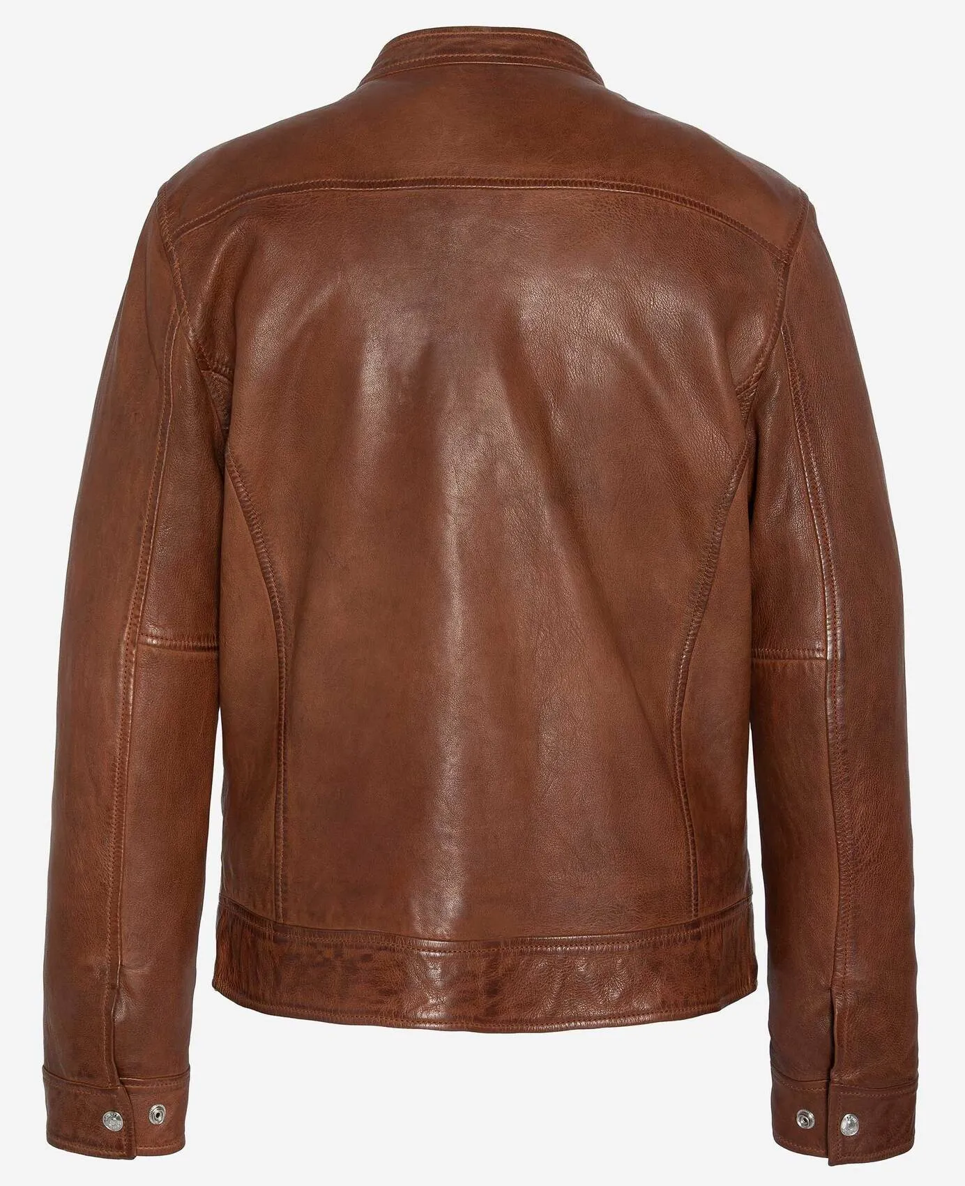 Schott cognac men's leather jacket lc newport x biker style