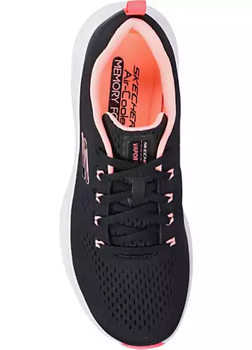 Skechers Ladies Black Vapor Foam Fresh Trend Trainers | Kaleidoscope