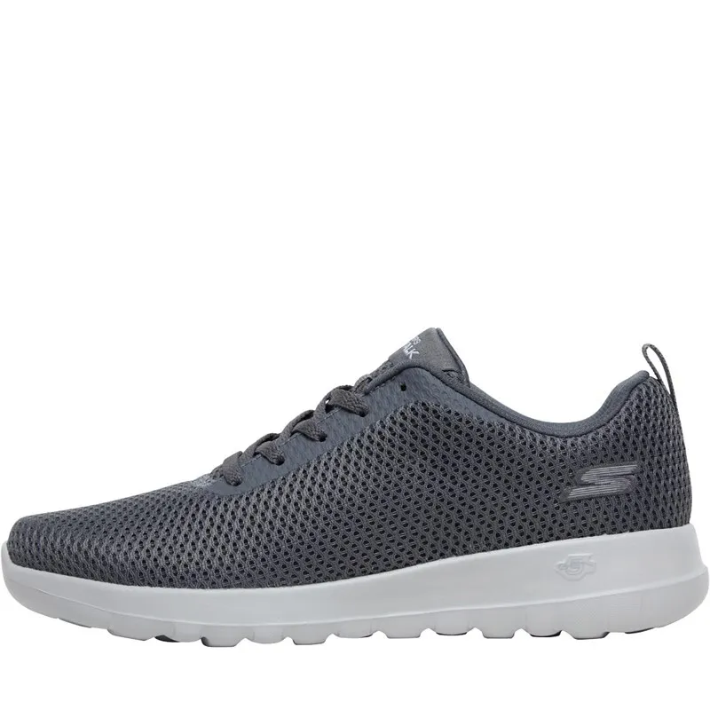 SKECHERS Womens GOwalk Joy Paradise Trainers Charcoal/White