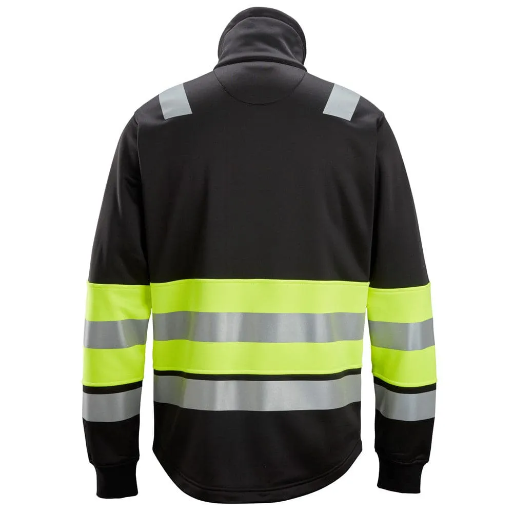 Snickers 8034 High-Vis Class 1 Full Zip Sweatshirt Jacket