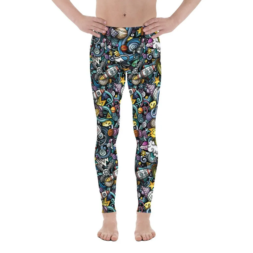 Space Travel Men's Leggings