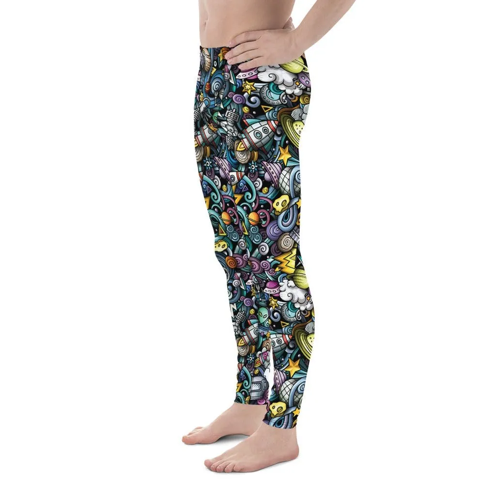 Space Travel Men's Leggings