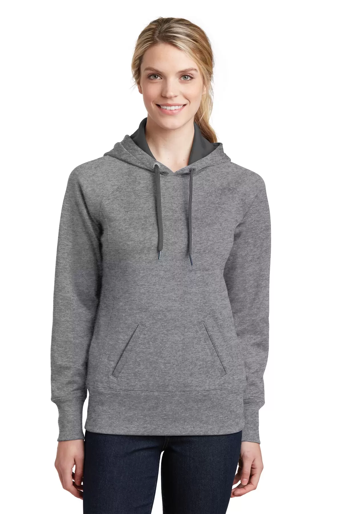 Sport Tek LST250 Sport-Tek Ladies Tech Fleece Hooded Sweatshirt SKU: LST250