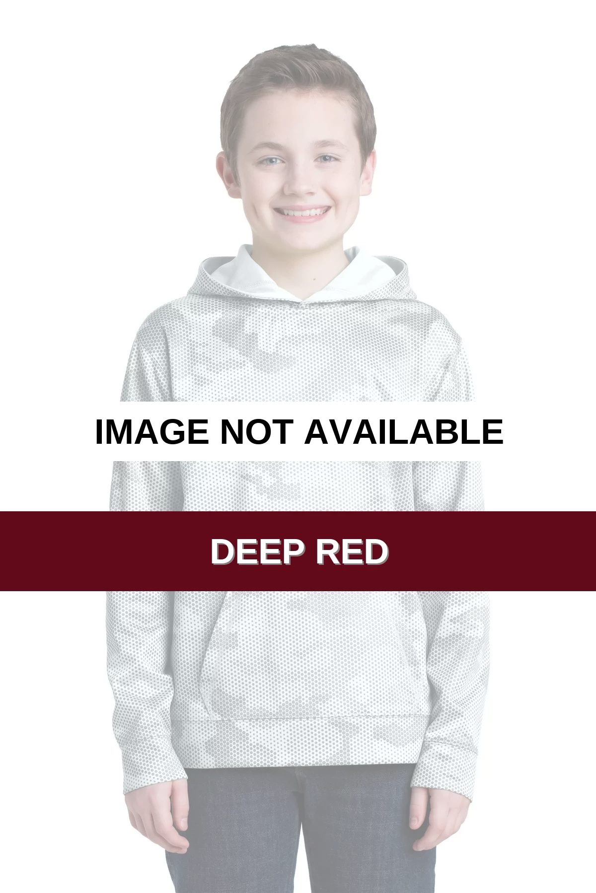 Sport Tek YST240 Sport-Tek Youth Sport-Wick CamoHex Fleece Hooded Pullover SKU: YST240