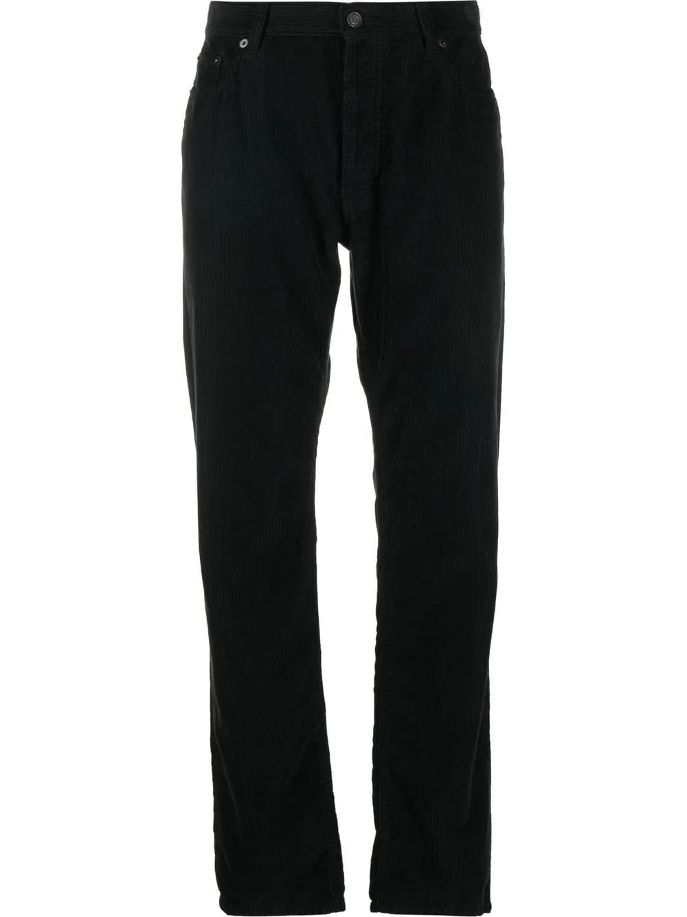 Straight-leg corduroy trousers