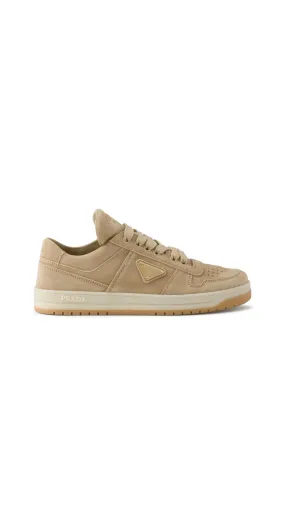 Suede Downtown Sneakers - Beige