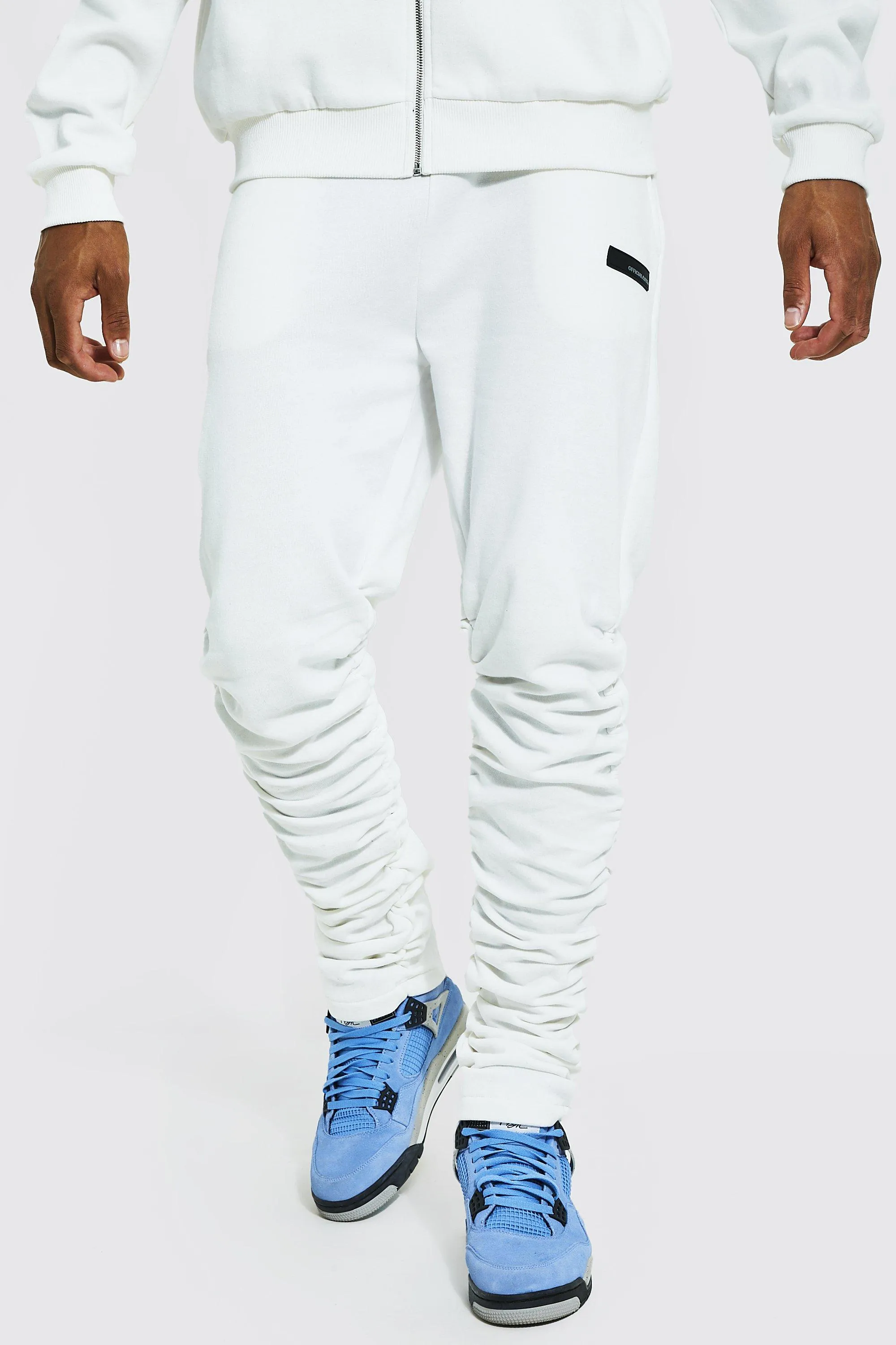 Tall Man Ruched Jersey Joggers