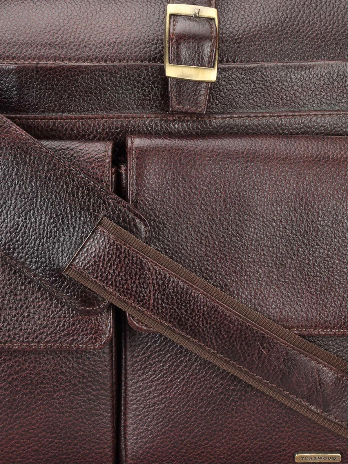 Teakwood Genuine Leather Unisex Bag