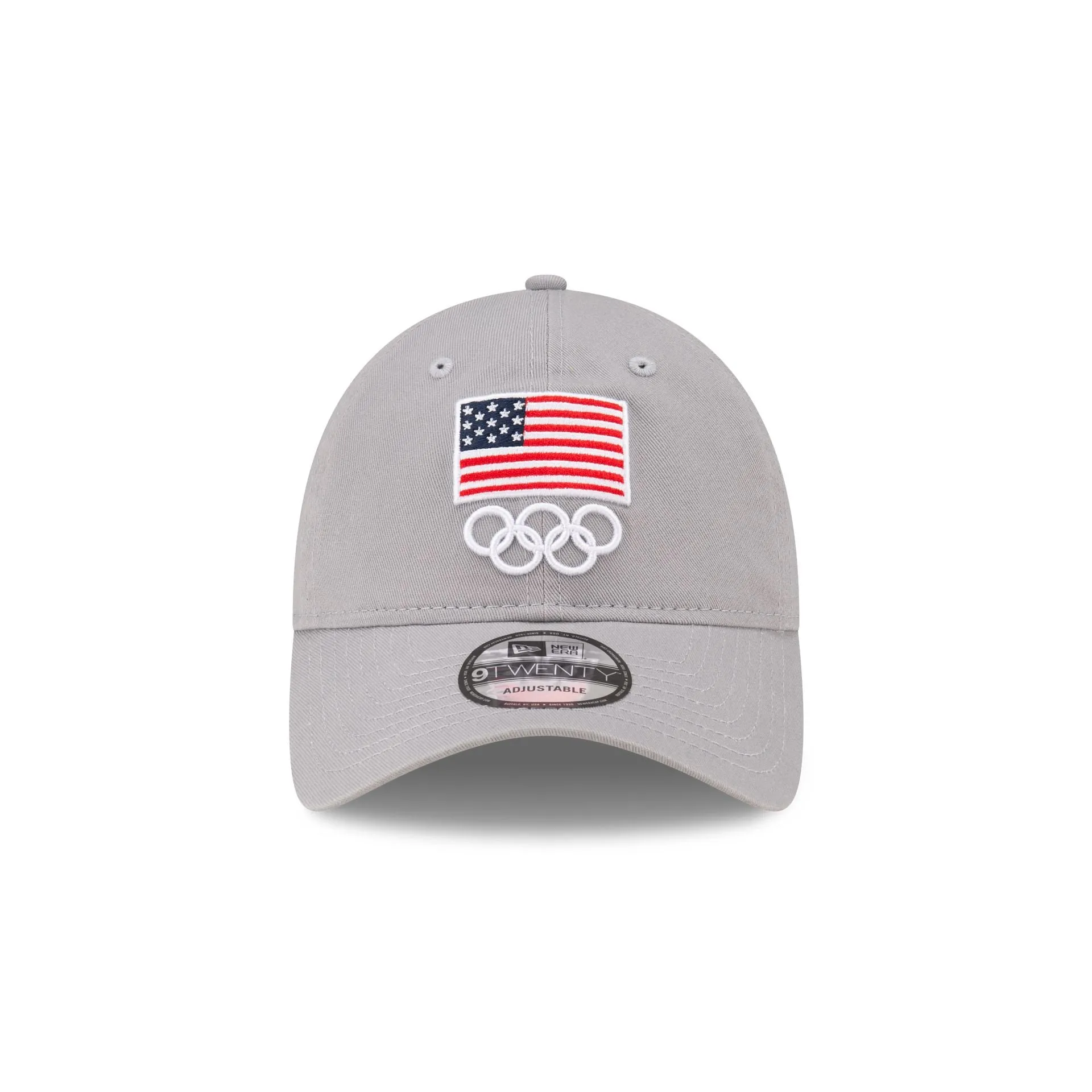 Team USA Gymnastics Gray 9TWENTY Adjustable Hat