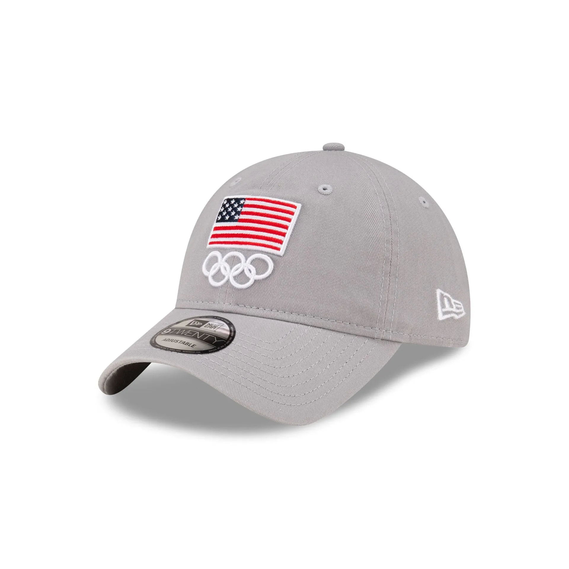 Team USA Gymnastics Gray 9TWENTY Adjustable Hat