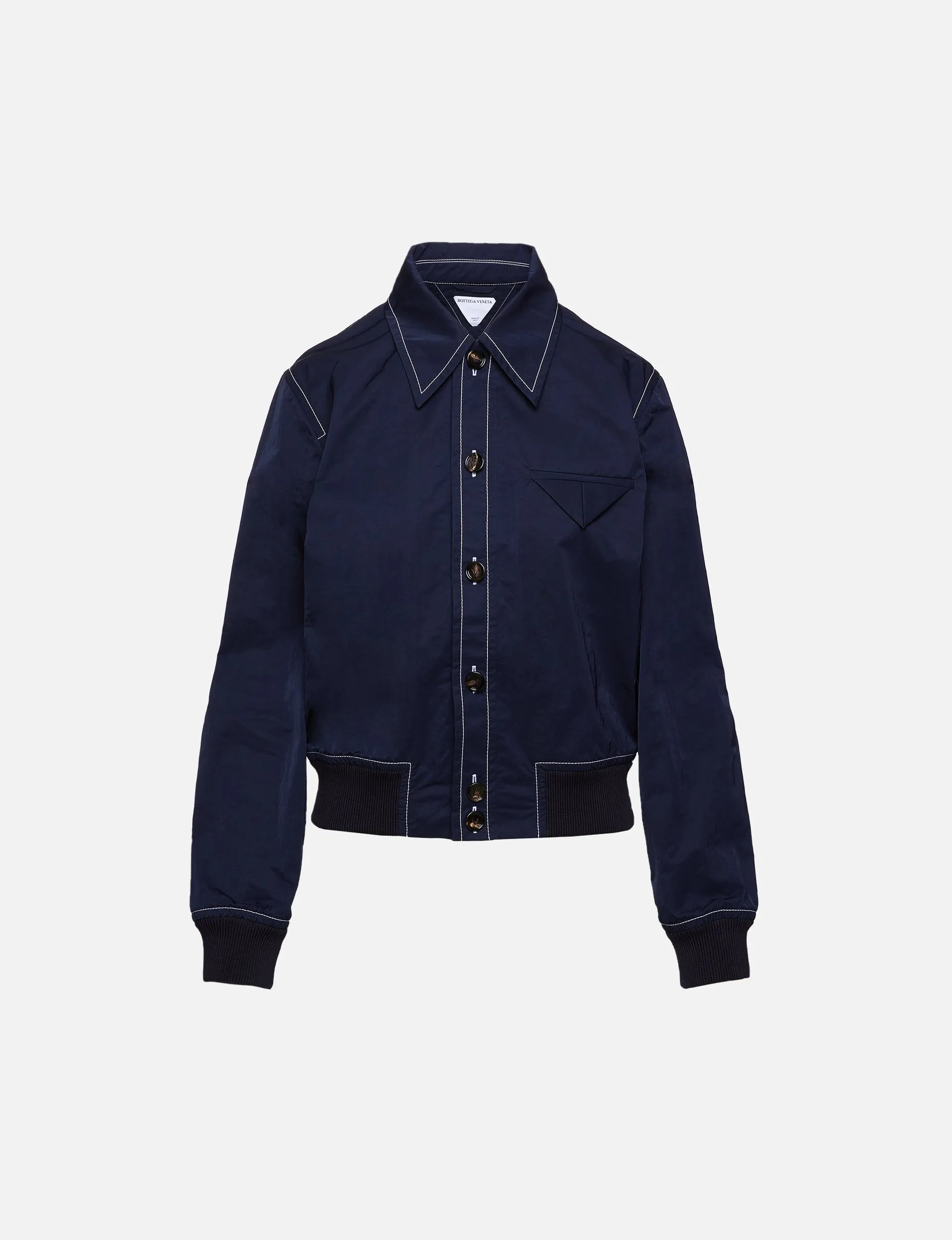 Tech Nylon Bomber Shirt