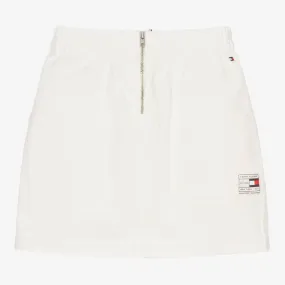 Teen Ivory Cotton Skirt