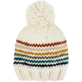 The Blueberry Hill Rainbow Stripe Hat, Retro