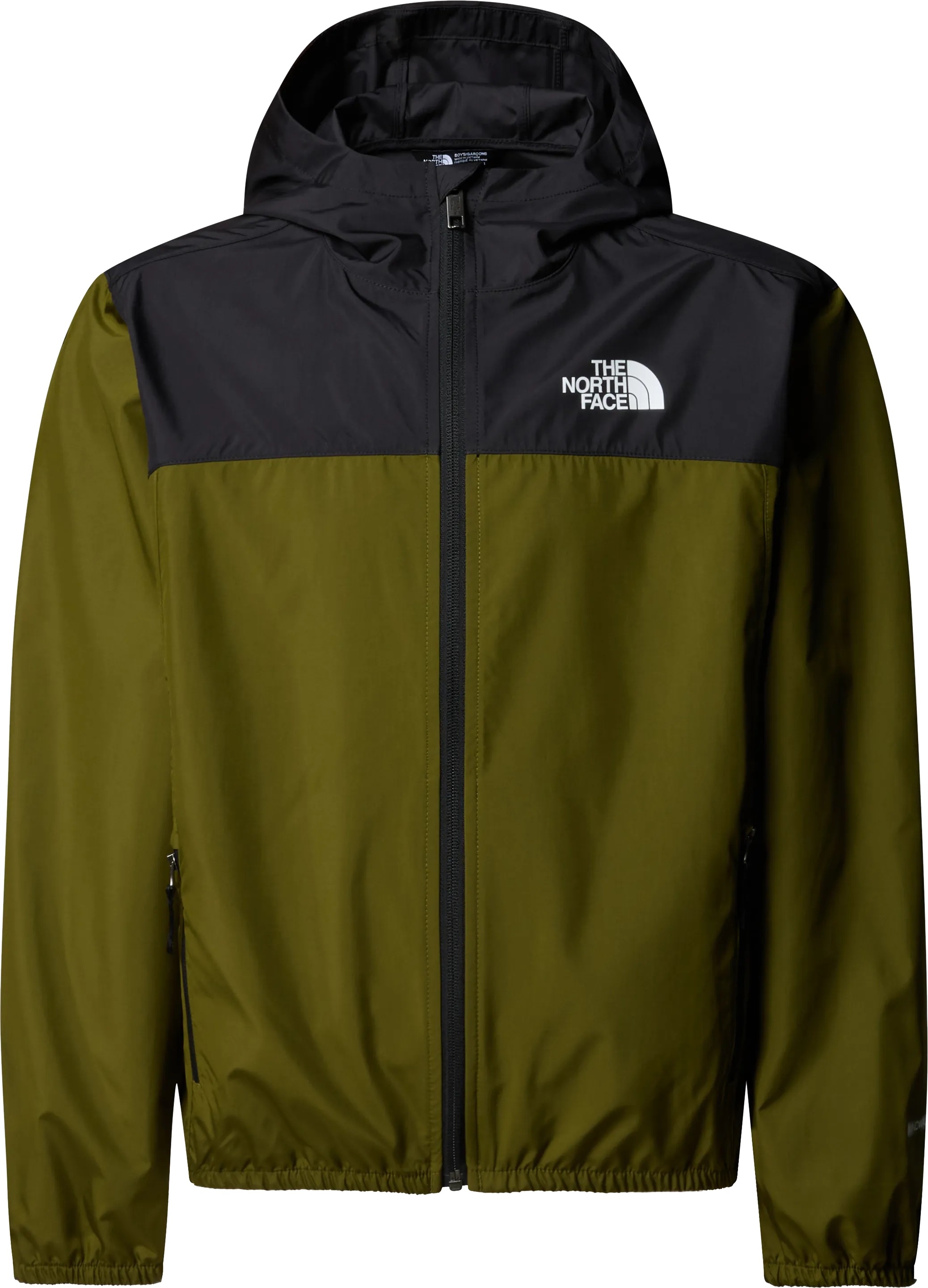 The North Face Boys' Never Stop Hooded WindWall Jacket Forest Olive | Buy The North Face Boys' Never Stop Hooded WindW