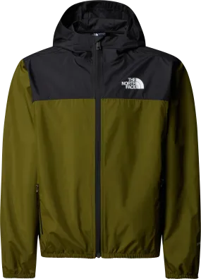 The North Face Boys' Never Stop Hooded WindWall Jacket Forest Olive | Buy The North Face Boys' Never Stop Hooded WindW