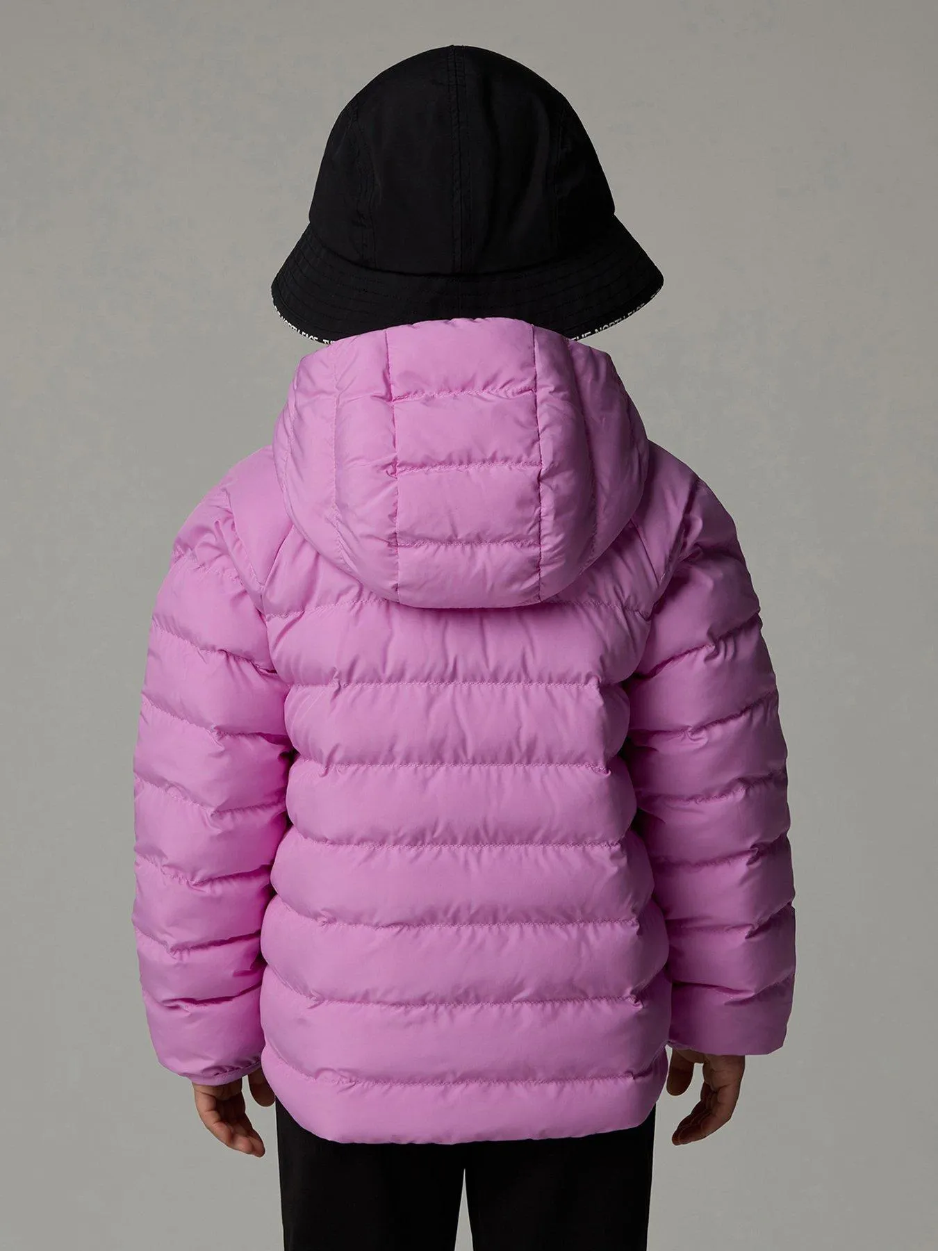 THE NORTH FACE Kids Girls Reversible Perrito Hooded Jacket - Pink