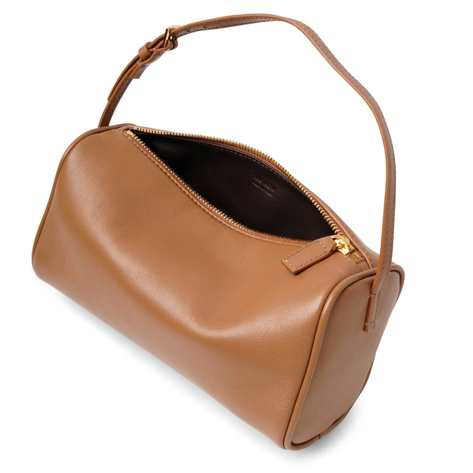 The Row 90's taupe leather bag