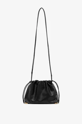 The Row Angy black leather bag