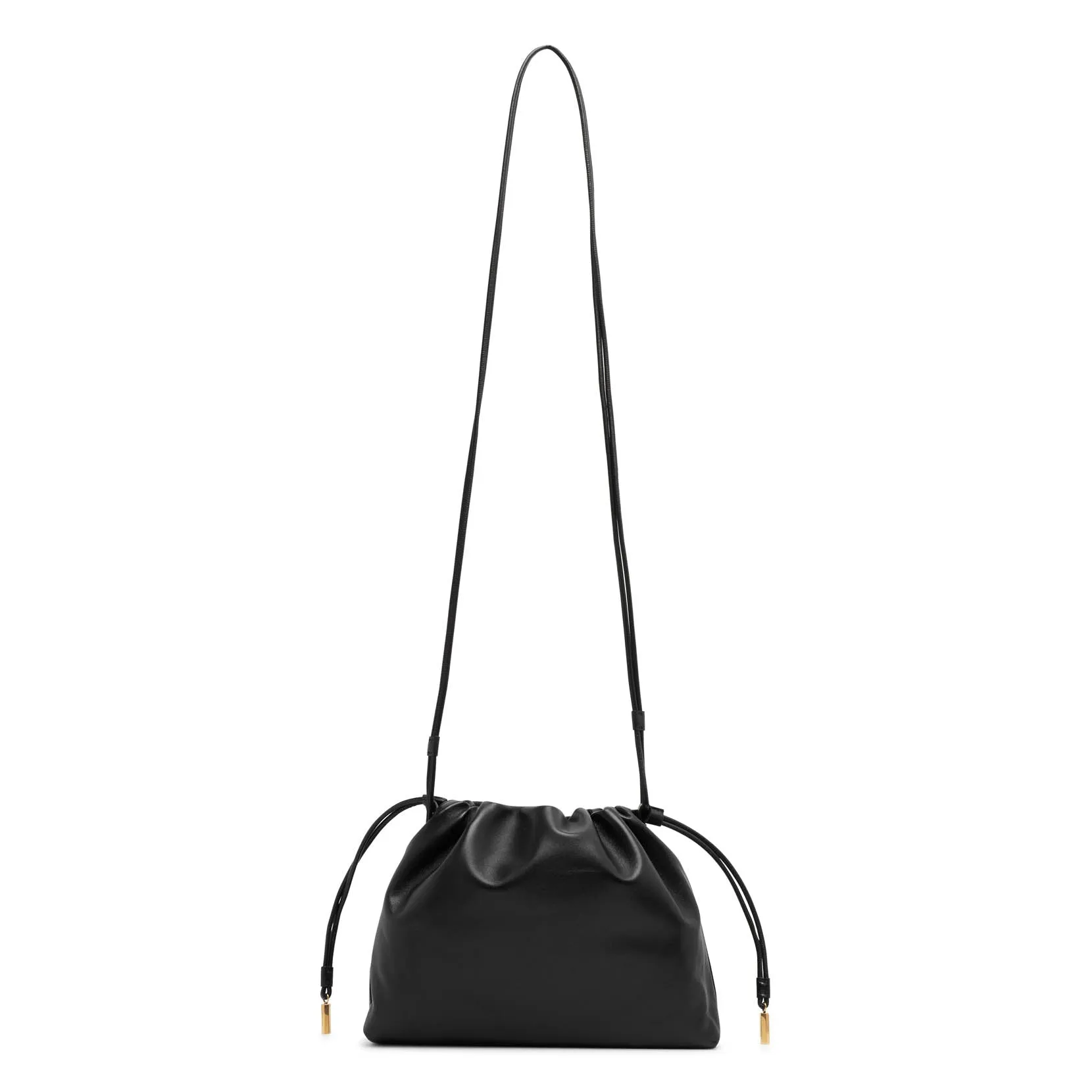 The Row Angy black leather bag