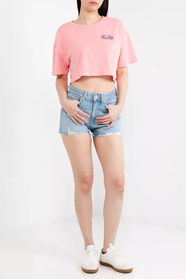 Tommy Hilfiger Oversized Crop Archive Tee - Tommy Jeans