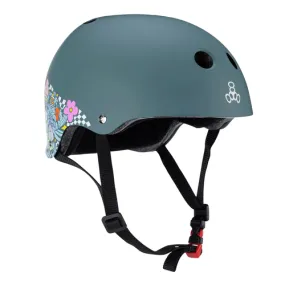 Triple 8 Skateboard Helmet Certified Sweatsaver Lizzie Armanto Size L/XL